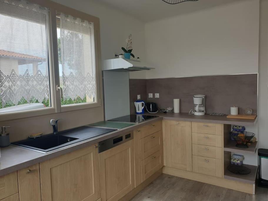 Appartement Avec Grand Jardin Labatut  Luaran gambar